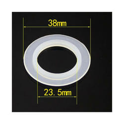 Silicone Basin Drain Ring Gasket Replacement Bathtub Sink Pop Up Plug - 38 23.5mm