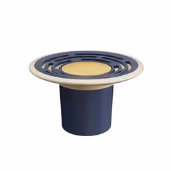 Universal Foot Step Pop Up Floor Drain Bathroom Inner Core Sewer Pest - 2pcs, Blue