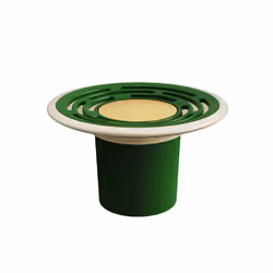 Universal Foot Step Pop Up Floor Drain Bathroom Inner Core Sewer Pest - 2pcs, Green