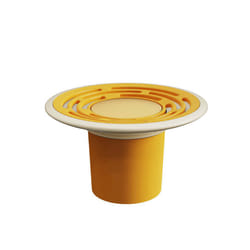 Universal Foot Step Pop Up Floor Drain Bathroom Inner Core Sewer Pest - 1pcs, Yellow