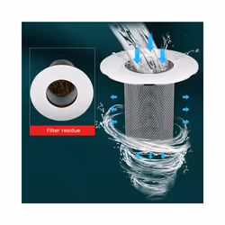 Stainless Steel Floor Drain Filter Pool Water Sink Filter Bathroom Sewer - B