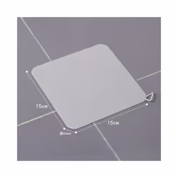 Thick Silicone Floor Drain Deodorant Cover Bathroom Insect-proof Seal - Gray 15cm