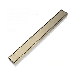 5.5cm wide Invisible Floor Drain 304 Stainless Steel Rectangle Anti-odor - 60cm, brushed gold