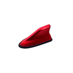 Universal Shark Fin Car Radio Shark Antenna Radio FM Signal Design Aerials - Red