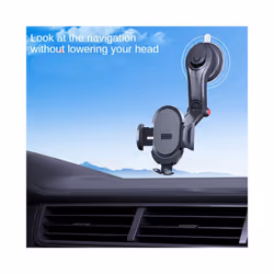 2022 New Universal Sucker Car Phone Holder 360 Windshield Car Dashboard - Black