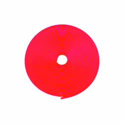 8m/roll Car Wheel Rims Protectective Strips Tire Guard Line Rubber Mounding - Red