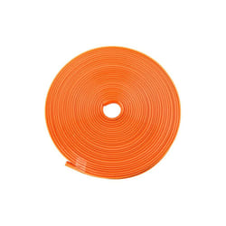 8m/roll Car Wheel Rims Protectective Strips Tire Guard Line Rubber Mounding - orange