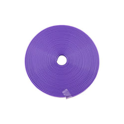 8m/roll Car Wheel Rims Protectective Strips Tire Guard Line Rubber Mounding - purple