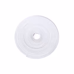 8m/roll Car Wheel Rims Protectective Strips Tire Guard Line Rubber Mounding - White