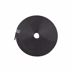 8m/roll Car Wheel Rims Protectective Strips Tire Guard Line Rubber Mounding - Black