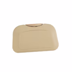 1pc Folding Universal Car Bracket For Food Tray Drink Holder Auto Back - Beige