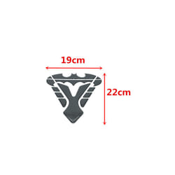 3d Waterproof Motorcycle Decal Gas Fuel Tank Pad Protector Cover Sticker - Carbon Fiber
