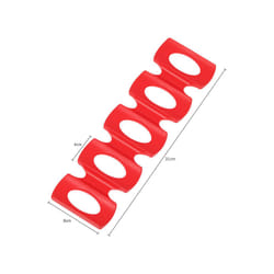 Beer Can Anti Skid Pad Silicone Drinks Cans Holder Fridge Anti Roll Mat - Pink