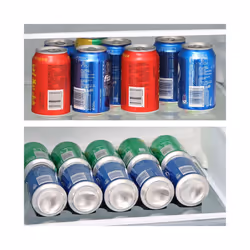 Beer Can Anti Skid Pad Silicone Drinks Cans Holder Fridge Anti Roll Mat - Pink