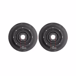 1/2Pcs Universal Car Windshield Wiper Arm Bottom Hole Protective Cover - Black 2Pcs