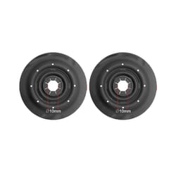 1/2Pcs Universal Car Windshield Wiper Arm Bottom Hole Protective Cover - Black 2Pcs