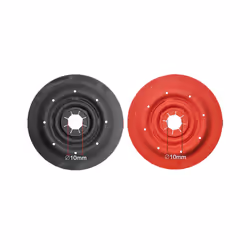 1/2Pcs Universal Car Windshield Wiper Arm Bottom Hole Protective Cover - Red and Black