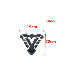 3D Car Motorcycle Gas Fuel Tank Pad Sticker Decals Motorbike Devil Skull - S0229