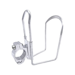 1 Pcs Motorcycle Aluminum Alloy Bike Cycling Bicycle Drink Water Bottle - Silver