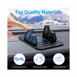 Silicone Car Dashboard Anti slip Mat Pad Mount Car Phone Holder Phone - Pink