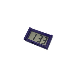 Mini Car Clock Auto Car Truck Dashboard Time Convenient Durable Self-adhesive - Purple