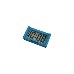 Mini Car Clock Auto Car Truck Dashboard Time Convenient Durable Self-adhesive - Blue