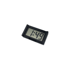 Mini Car Clock Auto Car Truck Dashboard Time Convenient Durable Self-adhesive - Black