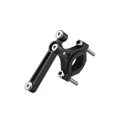 Bicycle Water Bottle Holder Adapter Aluminum Alloy Handlebar Water Cup - Black