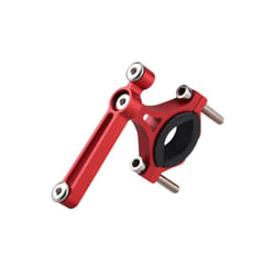 Bicycle Water Bottle Holder Adapter Aluminum Alloy Handlebar Water Cup - Red