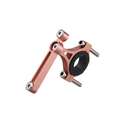 Bicycle Water Bottle Holder Adapter Aluminum Alloy Handlebar Water Cup - Rode gold
