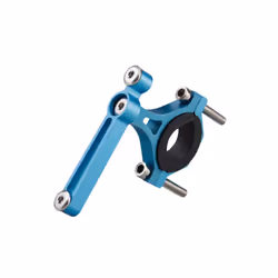 Bicycle Water Bottle Holder Adapter Aluminum Alloy Handlebar Water Cup - Blue