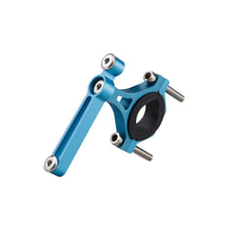 Bicycle Water Bottle Holder Adapter Aluminum Alloy Handlebar Water Cup - Blue