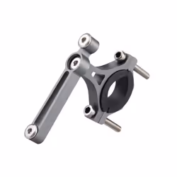 Bicycle Water Bottle Holder Adapter Aluminum Alloy Handlebar Water Cup - Sliver