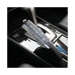 New Luxury Bling Car Gears Handbrake Cover Car Decoration Car Styling - white