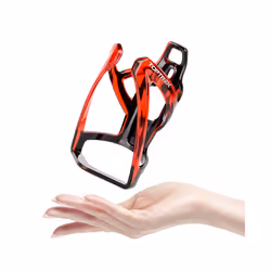 Toptrek Bicycle Bottle Cages Mtb Road Bicycle Water Bottle Holder Colorful - Black red