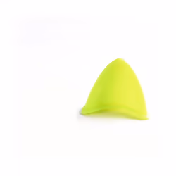 Motorcycle Helmet Cute Cat Ears Sticker Decor Electric Car Motocross Driving - fluorescent green