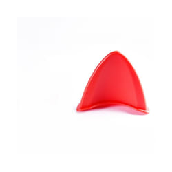 Motorcycle Helmet Cute Cat Ears Sticker Decor Electric Car Motocross Driving - Red
