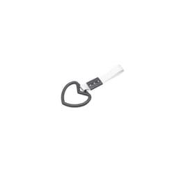 Tsurikawa Ring Heart Jdm Train Bus Handle Hand Strap Pvc Plastic Drift - Black