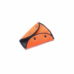 Child Seat Belt Adjuster For Kids Girl Adjustable Car Seatbelt Protector - orange