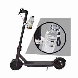 Scooter Water Cup Bracket Electric Scooter Bike Bottle Cage Holder Kettle - Black