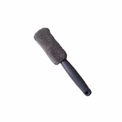 Microfiber Wheel Tire Rim Brush Portable Car Wash Wheel Wash Cleaning - gray