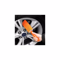 Microfiber Wheel Tire Rim Brush Portable Car Wash Wheel Wash Cleaning - gray