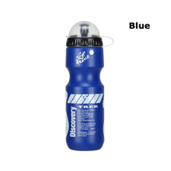 750ML Portable Mountain Bicycle Water Bottle Outdoor Sport Camping Drink - blue