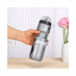 750ML Portable Mountain Bicycle Water Bottle Outdoor Sport Camping Drink - red