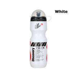 750ML Portable Mountain Bicycle Water Bottle Outdoor Sport Camping Drink - white