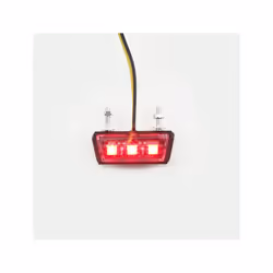 12V Motorcycle License Plate LED Light Motorcycle License Plate Warning - Red
