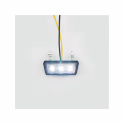 12V Motorcycle License Plate LED Light Motorcycle License Plate Warning - White