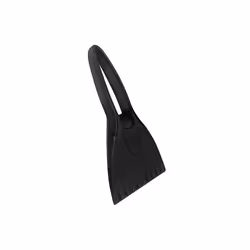 Silicone Anti skid Handle Car Ice Scraper Snow Shovel Auto Snow Remover - Black