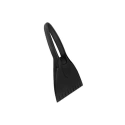 Silicone Anti skid Handle Car Ice Scraper Snow Shovel Auto Snow Remover - Black