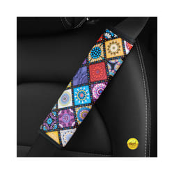 Car Seat Belt Shoulder Guard Pads Covers Protective Sleeve Bohemian Style - B